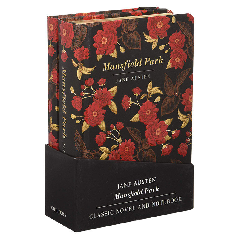 曼菲尔德庄园 英文原版 Mansfield Park Gift Pack 书+笔记本 复古经典系列 英文版 Chiltern 进口英语原版书籍