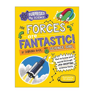 英文原版 Surprised by Science Forces are Fantastic 科学的惊喜 力的奇幻物语 儿童自然科学科普百科绘本 进口英语原版书籍