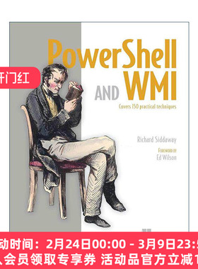 英文原版 PowerShell and WMI PowerShell与WMI 编程入门 英文版 进口英语原版书籍