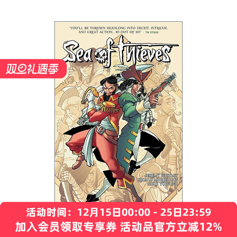 英文原版 Sea of Thieves 盗贼之海漫画 海盗题材冒险游戏衍生漫画 英文版 进口英语原版书籍
