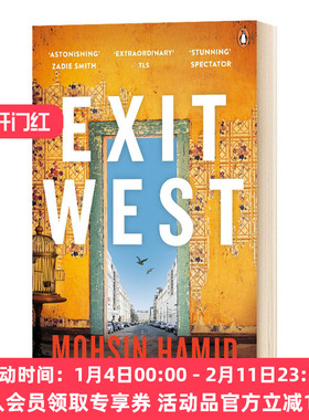 英文原版小说 Exit West 西退 Mohsin Hamid 英文版 进口英语原版书籍