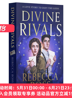 英文原版 Divine Rivals 神圣对手 魔法信件 丽贝卡·罗斯战时奇幻爱情小说 魔法之河系列作者 英文版 进口英语原版书籍