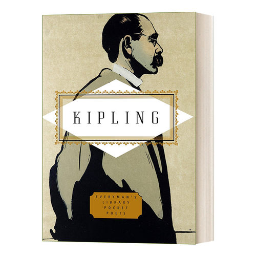 英文原版 Kipling Poems Edited by Peter Washington 约瑟夫·鲁德亚德·吉卜林 诗歌 人人图书馆口袋诗人系列 英文版 进口英语书