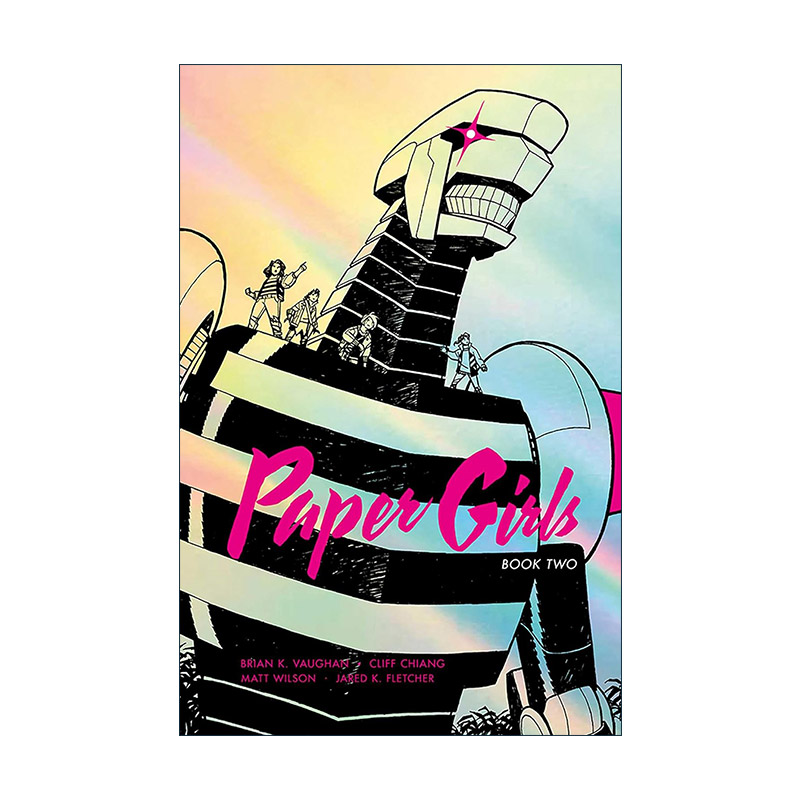 英文原版 Paper Girls Deluxe Edition Volume 2 送报女孩 精装漫画豪华版卷二 英文版 进口英语原版书籍