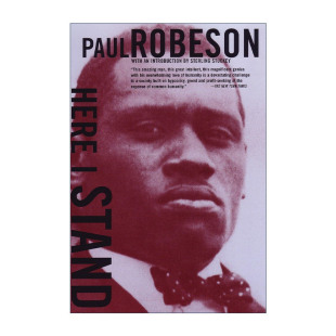 英文原版 Here I Stand 这是我的立场 Paul Leroy Robeson保罗·罗贝森自传 英文版 进口英语原版书籍