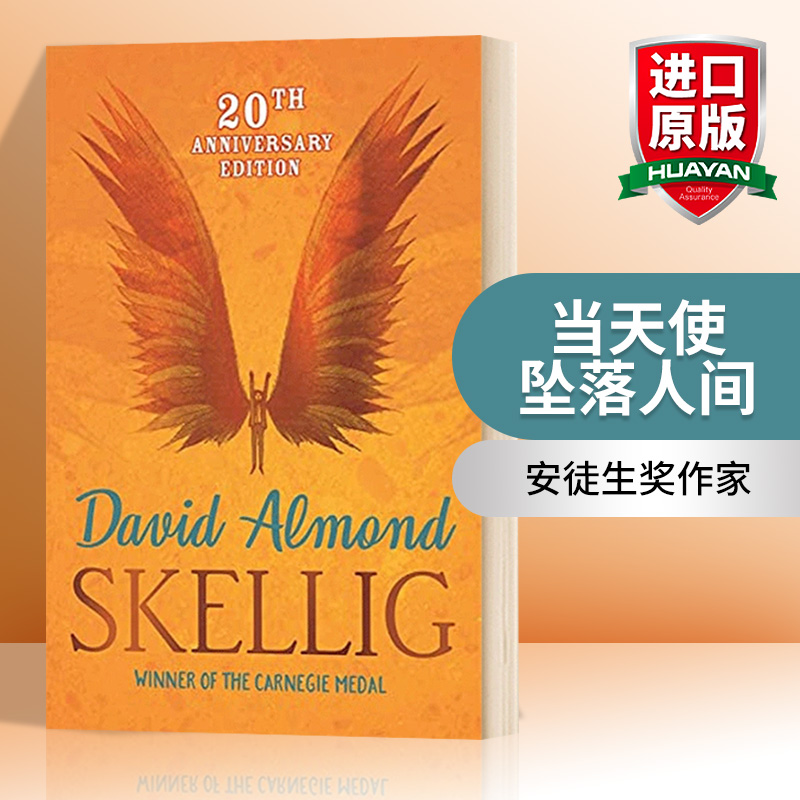 英文原版 Skellig 当天使坠落人间 20周年纪念版 英文版 安徒生奖作家 2000普林兹银奖 进口英语原版书籍