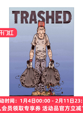 垃圾  英文原版 Trashed 废物管理漫画 My Friend Dahmer我朋友是杀人狂作者Derf Backderf 英文版 进口英语原版书籍