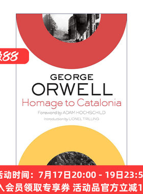 英文原版 Homage to Catalonia 向加泰罗尼亚致敬 乔治奥威尔 英文版 进口英语原版书籍