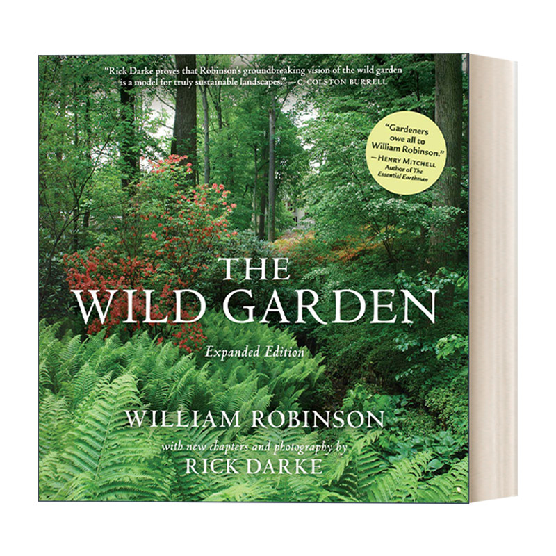 野地上的花园 英文原版 The Wild Garden: Expanded Edition 扩充版 园艺景观设计 环保 精装 William Robinson 英文版 进口英语原