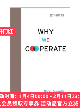 我们为什么要合作  英文原版 Why We Cooperate 先天与后天之争的新理论 心理学 Michael Tomasello 精装 英文版 进口英语原版书籍