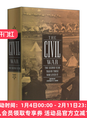 内战 英文原版 The Civil War Second Year Told By Those Who Lived It 亲身经历者讲述的第二年 精装 英文版 进口英语书籍