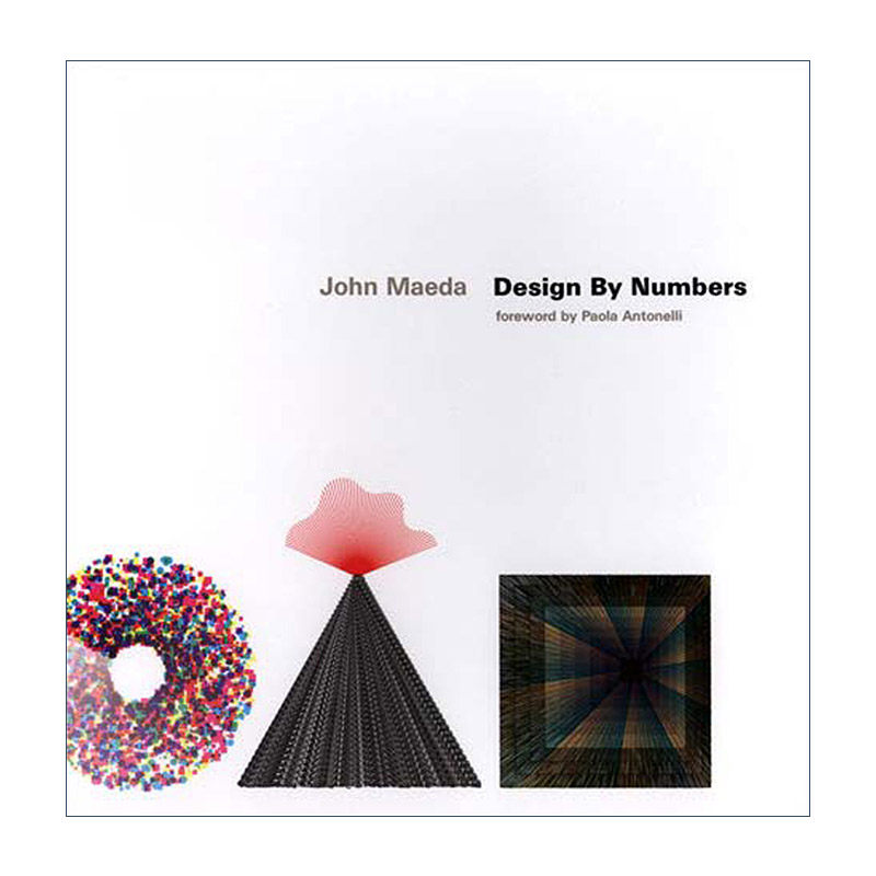 数字设计 英文原版 Design By Numbers The MIT Press 美术艺术 计算机编程 John Maeda 英文版 进口英语原版书籍