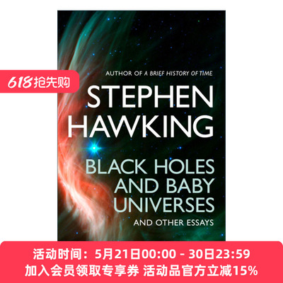 英文原版 Black Holes And Baby Universes And Other Essays 黑洞和宇宙小论文 霍金讲演录 黑洞 婴儿宇宙及其他 进口英语原版书