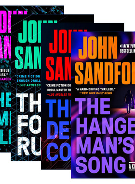 英文原版 Kidd基德系列1-4册 惊悚悬疑小说 John Sandford 英文版 进口英语原版书籍