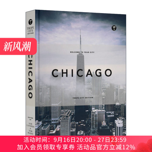 城市影像 英文原版 Trope Chicago 芝加哥 精装 英文版 进口英语原版书籍