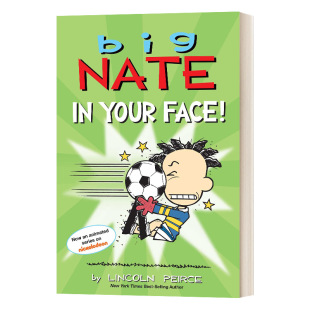 Your 全彩漫画小说版 Big 英文版 书籍 英文原版 校园冒险读物 Face Nate 第四季 大内特系列24 进口英语原版 经典