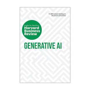 英文原版 Generative AI The Insights You Need from Harvard Business Review 生成式人工智能 哈佛商业评论洞察力系列 英文版