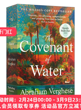 英文原版 The Covenant of Water 水之约 亚伯拉罕·凡格斯 奥普拉读书会推荐 英文版 进口英语原版书籍
