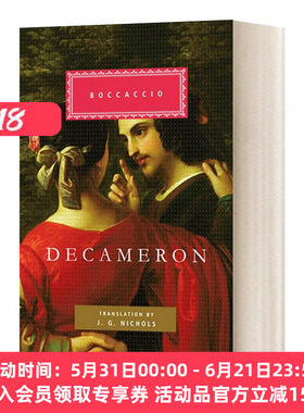 英文原版小说 Decameron 十日谈 薄伽丘 Everyman精装版 英文版 进口英语原版书籍