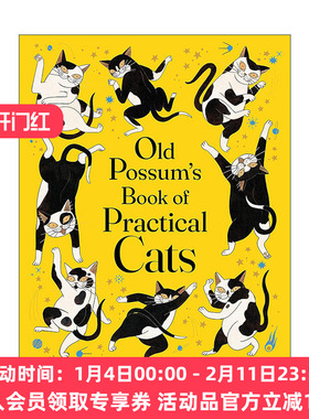 英文原版Old Possum's Book of Practical Cats老负鼠的实用猫经 怪猫故事集 TS艾略特 韦伯音乐剧猫原著儿童诗歌集英文版进口英语