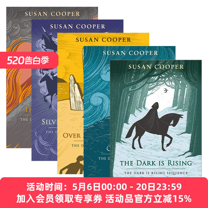 华研原版 英文原版 The Dark is Rising 黑暗崛起系列1-5册 苏珊·库珀 Puffin儿童经典系列 英文版 进口英语原版书籍