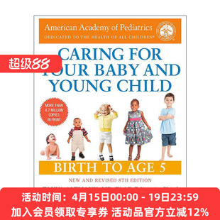 英文原版 Caring for Your Baby and Young Child 美国儿科学会育儿百科 第八版新版 英文版 进口英语原版书籍