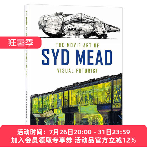 赛德米德的电影艺术 视觉未来主义者 英文原版 The Movie Art of Syd Mead Visual Futurist 电影艺术设计 英文版英语书籍