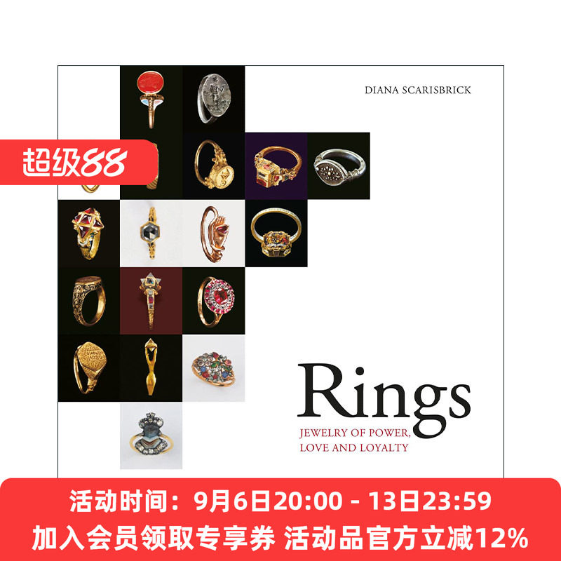 英文原版 Rings Jewelry of Power Love And Loyalty 戒指 权力爱情和忠诚的珠宝 英文版 进口英语原版书籍