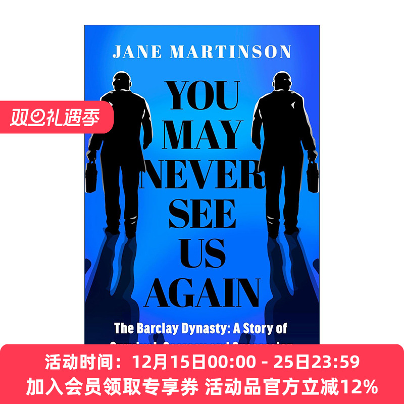 英文原版 You May Never See Us Again 你也许再也见不到我们 英国巴克莱家族的存活与继承 精装 英文版 进口英语原版书籍
