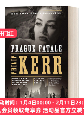 英文原版 Prague Fatale A Bernie Gunther Novel 08 私家侦探伯尼?古特尔系列8 布拉格的恶魔 Philip Kerr 历史惊悚侦探小说