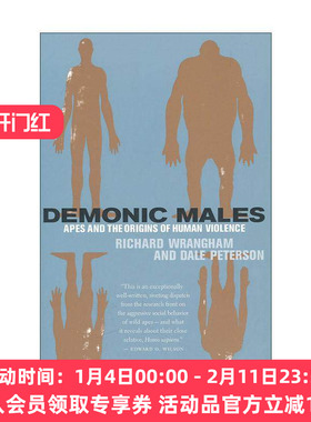 英文原版 Demonic Males 雄性暴力 哈佛大学教授 灵长类动物学家Richard Wrangham 英文版 进口英语原版书籍