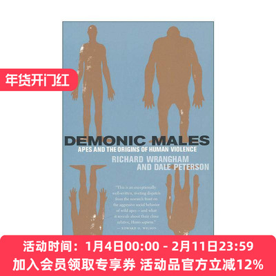 英文原版 Demonic Males 雄性暴力 哈佛大学教授 灵长类动物学家Richard Wrangham 英文版 进口英语原版书籍