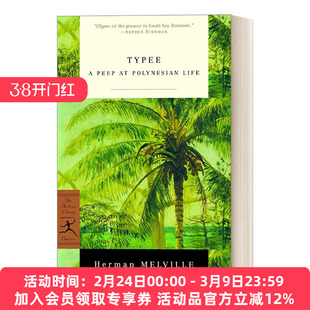 英文原版 Typee Modern Library Classics 泰比 Herman Melville赫尔曼·梅尔维尔 兰登书屋现代图书馆经典系列 进口英语原版书籍