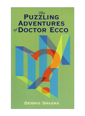 英文原版 The Puzzling Adventures of Dr. Ecco 埃科博士的神秘历险记 计算机科学与数学谜题 Dennis Shasha 进口英语原版书籍