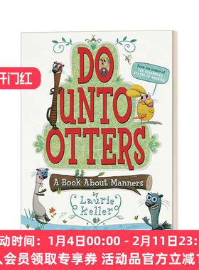 英文原版 Do Unto Otters A Book about Manners 己所不欲 勿施于人 儿童礼仪绘本 英文版 进口英语原版书籍