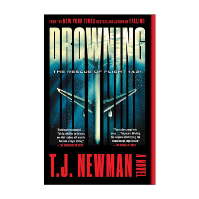 英文原版 Drowning 溺水 1421航班的救援 惊悚小说 英文版 进口英语原版书籍