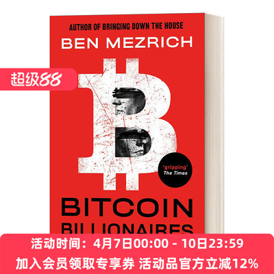 英文原版 Bitcoin Billionaires 从社交网络到区块链：文克莱沃斯兄弟的科技创富之路 英文版 进口英语原版书籍