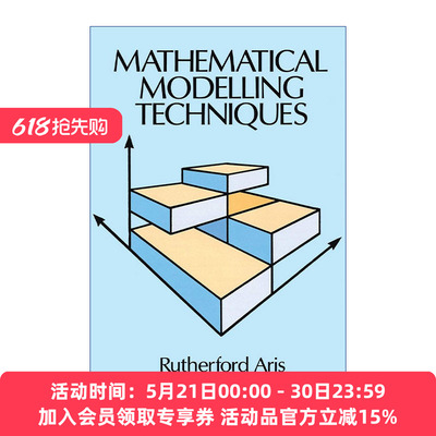 数学建模技术  英文原版 Mathematical Modelling Techniques 应用数学 Rutherford Aris 英文版 进口英语原版书籍
