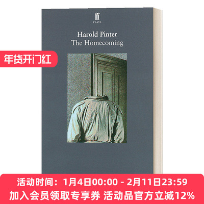 英文原版 The Homecoming 回乡 哈罗德·品特戏剧 英文版 进口英语原版书籍