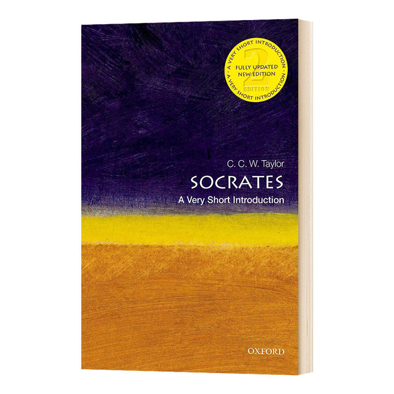 华研原版牛津通识读本苏格拉底英文原版人物传记socrates A Very Short Introduction 英文版进口原版英语书籍oup Oxford 华研图书专营店