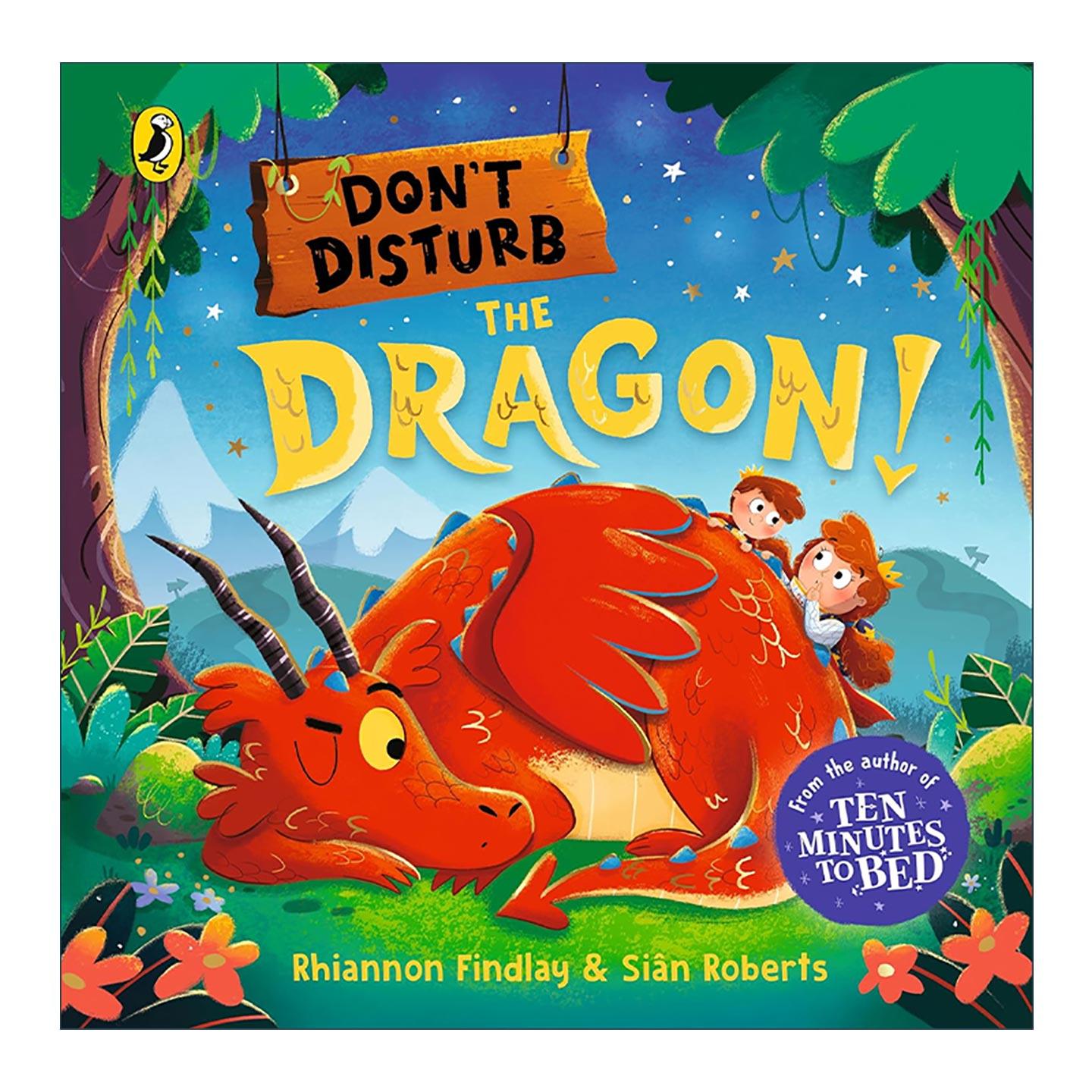 英文原版 Don't Disturb the Dragon 不要惊扰龙 儿童彩色绘本 十分钟睡前故事系列作者 英文版 进口英语原版书籍