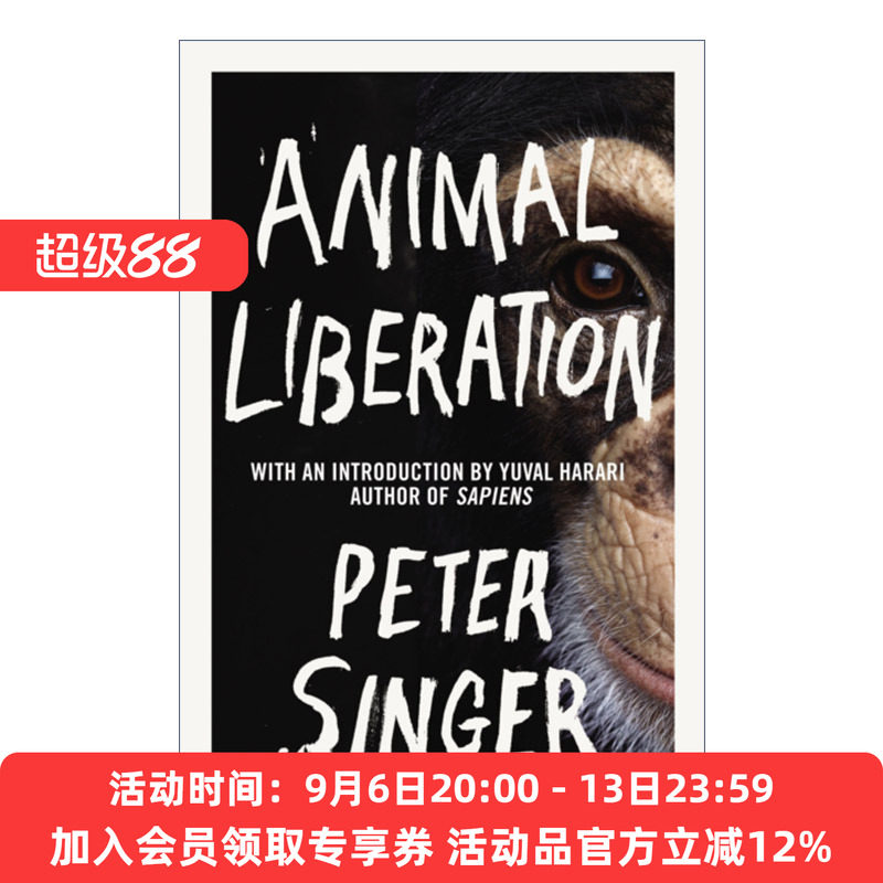 英文原版 Animal Liberation 动物解放 彼得·辛格 英文版 进口英语原版书籍