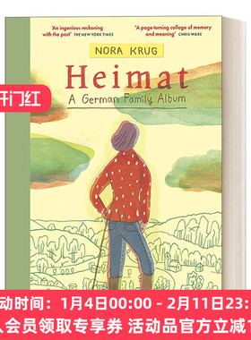故乡 英文原版 Heimat 二战记忆绘本 Nora Krug 英文版 进口英语原版书籍
