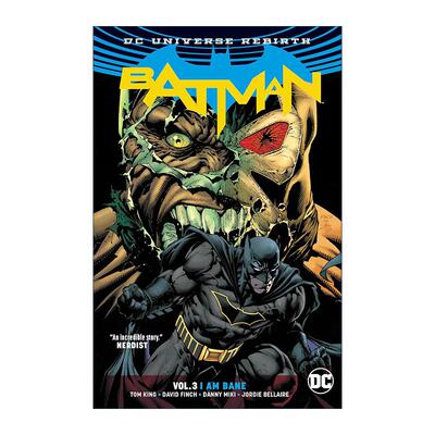 英文原版 Batman Vol.3 I Am Bane 蝙蝠侠 卷三 我是贝恩 2024新版 DC漫画 汤姆·金 英文版 进口英语原版书籍