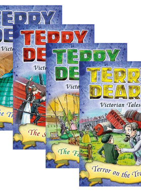 英文原版 Terry Deary's Historical Talesy Victorian Tales 维多利亚时代的故事4册 儿童章节桥梁书 英文版 进口英语原版书籍