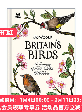 英文原版 Britain's Birds A Treasury of Fact  Fiction and Folklore 英国的鸟类 事实 精装 英文版 进口英语原版书籍