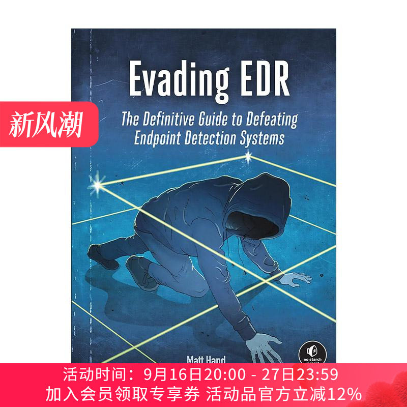 英文原版 Evading EDR 绕过EDR 击败端点检测系统的权威指南 计算机 数据安全 Matt Hand 英文版 进口英语原版书籍