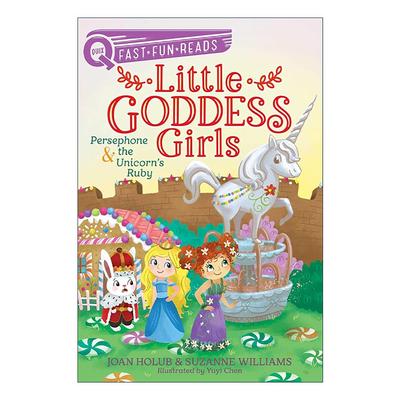 英文原版 Persephone & the Unicorn's Ruby 珀尔塞福涅与独角兽的红宝石 小小女神卷10 英文版 进口英语原版书籍