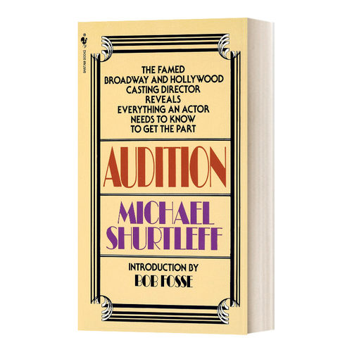 试镜 英文原版 Audition Everything an Actor Needs to Know Get 演员需要知道的一切 英文版 进口英语原版书籍