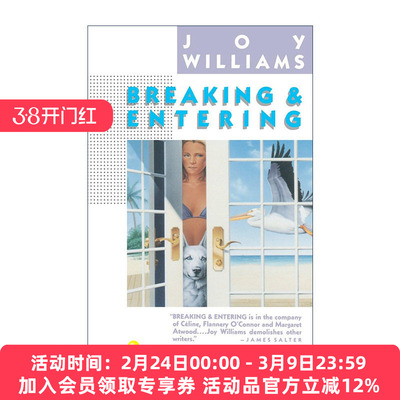 英文原版 Breaking and Entering 私闯民宅 犯罪小说 Joy Williams 英文版 进口英语原版书籍